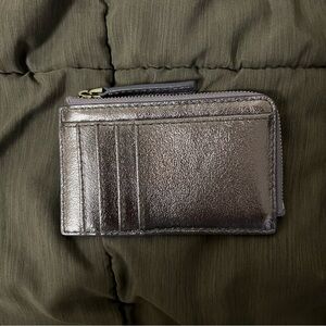 Madewell zip card wallet